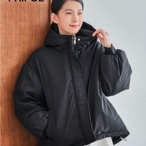 Women's Black Hooded Jacket